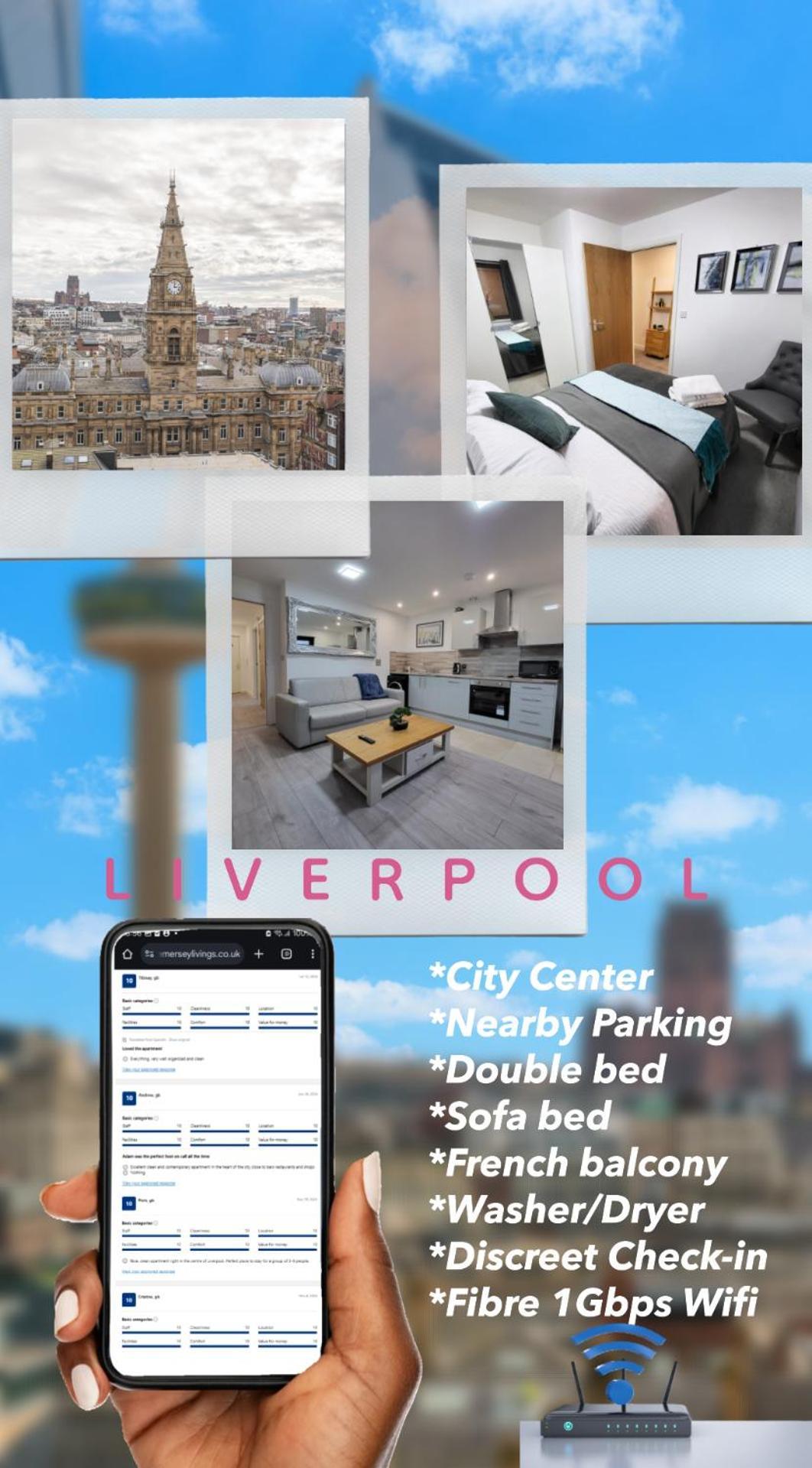 Sidemersey Livings - Magical Garden In Benson Street Apartment Liverpool